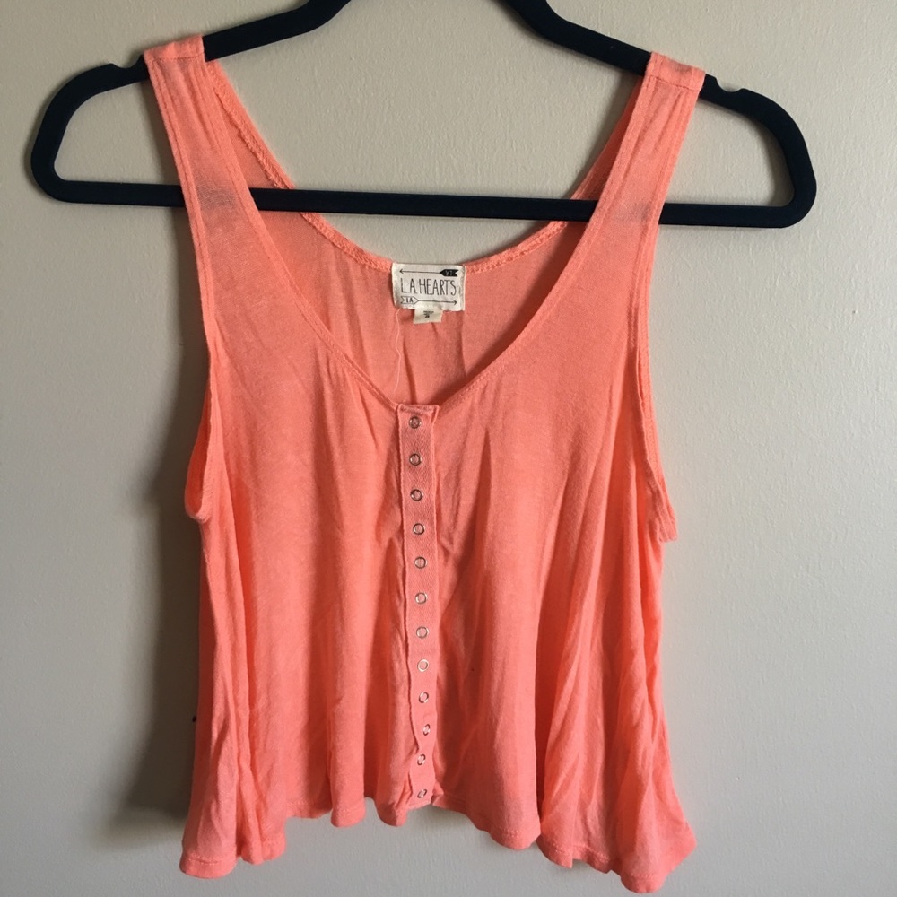 Pacsun Peach Tank Top S